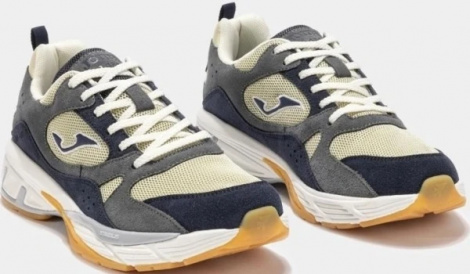 Кросівки Joma 1431 бежево-сіро-темно-сині C1431S2503