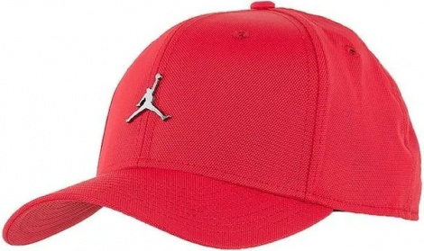 Бейсболка Nike Jordan CLASSIC99 CAP METAL JM красная CW6410-687