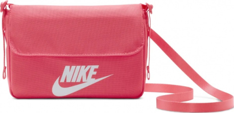 Сумка через плече жіноча Nike W NSW FUTURA 365 CROSSBODY 3L кораловий CW9300-629