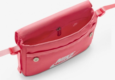 Сумка через плече жіноча Nike W NSW FUTURA 365 CROSSBODY 3L кораловий CW9300-629