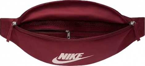 Сумка на пояс Nike NK HERITAGE WAISTPACK - FA21 бордовая DB0490-638