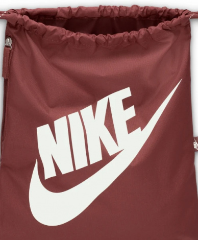 Сумка-мішок Nike HERITAGE DRAWSTRING бордова DC4245-231
