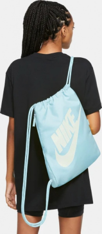 Сумка-мішок Nike HERITAGE DRAWSTRING світло-блакитна DC4245-476