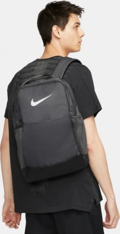 Рюкзак Nike BRASILIA 9.5 TRAINING BACKPACK M 24L темно-сірий DH7709-068