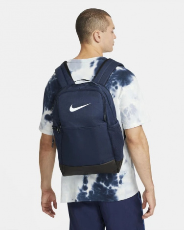 Рюкзак Nike NK BRSLA M BKPK - 9.5 (24L) темно-синій DH7709-410