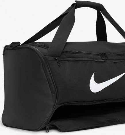 Сумка спортивная Nike BRSLA M DUFF - 9.5 (60L) черная DH7710-010