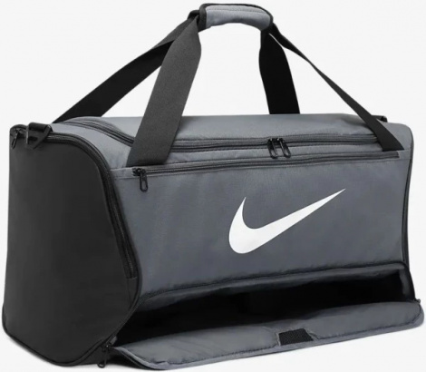 Сумка спортивна Nike NK BRSLA M DUFF - 9.5 (60L) сіра DH7710-068