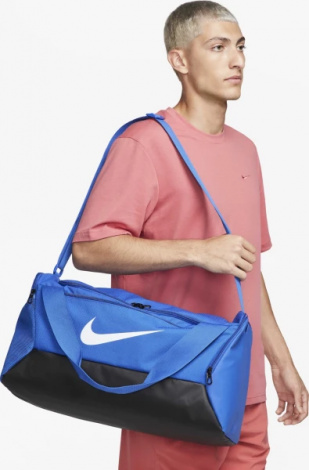 Сумка спортивна Nike BRASILIA S DUFFEL BAG 9.5 синя DM3976-480