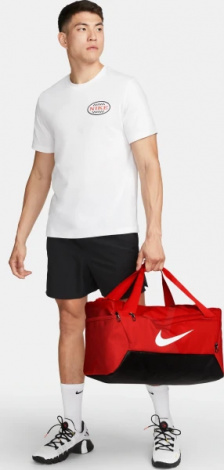Сумка спортивна Nike BRASILIA S DUFFEL BAG 9.5 червона DM3976-657