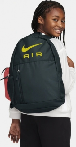 Рюкзак підлітковий Nike Y NK ELMNTL BKPK - NK AIR 20L зелено-червоний DR6089-328