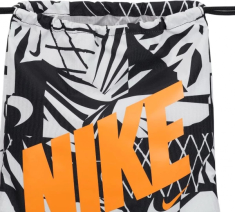 Сумка-мішок підліткова Nike Y NK DRAWSTRING - CAT AOP 1 чорно-біла DV6144-010