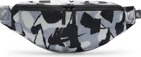Сумка на пояс Nike NK HERITAGE WAISTPACK - CTGRY серая DV6242-060