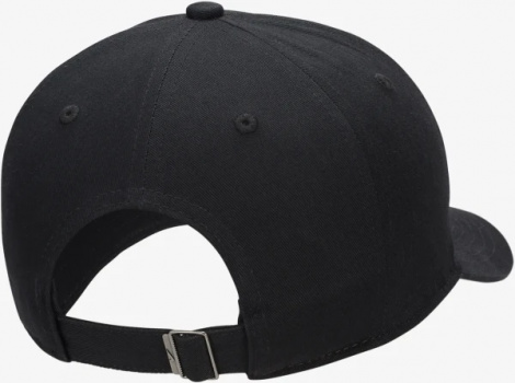 Кепка подростковая Nike K NK CLUB CAP US CB FUT WSH черная FB5063-010