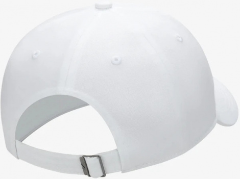 Кепка подростковая Nike K NK CLUB CAP US CB FUT WSH белая FB5063-100
