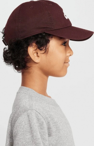Кепка подростковая Nike K NK CLUB CAP US CB FUT WSH коричневая FB5063-652