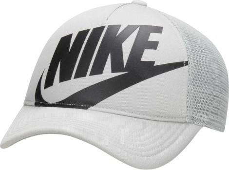 Бейсболка подростковая Nike K NK RISE CAP S CB TRKR серая FB5363-077