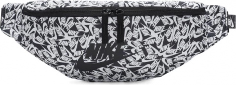 Сумка на пояс Nike NK HERITAGE WAISTPCK ACCS PR чорно-біла FD5593-010