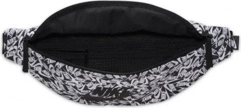 Сумка на пояс Nike NK HERITAGE WAISTPCK ACCS PR чорно-біла FD5593-010