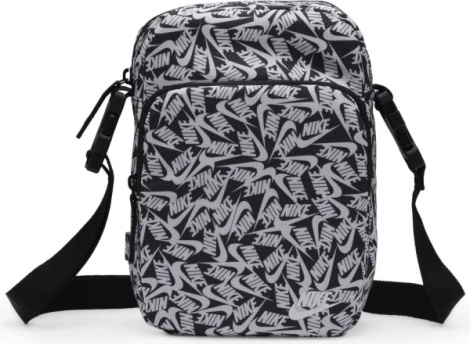 Сумка через плече Nike NK HERITAGE CRSSBDY - ACCS PRN чорно-біла FD5595-010