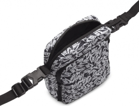 Сумка через плече Nike NK HERITAGE CRSSBDY - ACCS PRN чорно-біла FD5595-010