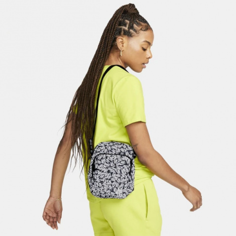 Сумка через плече Nike NK HERITAGE CRSSBDY - ACCS PRN чорно-біла FD5595-010