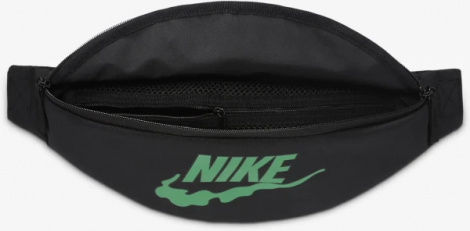Сумка на пояс Nike NK HRITGE WSTPCK-HMN CRFT GRX 3L чорно-зелена FN0892-010