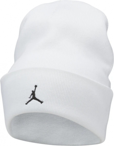 Шапка Nike JORDAN PEAK ESSENTIAL BEANIE белая FN4672-100