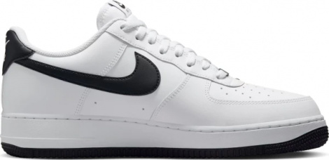 Кроссовки Nike AIR FORCE 1 07 бело-черные FQ4296-101