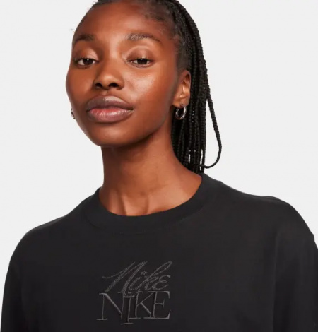 Футболка жіноча Nike SPORTSWEAR MONOGRAM чорна FQ6597-010
