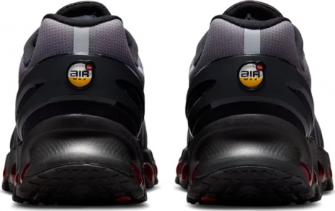 Кросівки Nike AIR MAX DN8 темно-сіро-чорно-червоні FQ7860-011