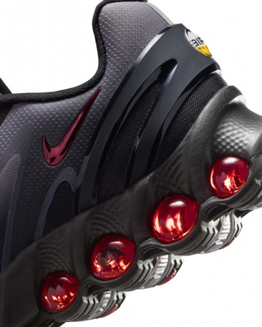 Кросівки Nike AIR MAX DN8 темно-сіро-чорно-червоні FQ7860-011