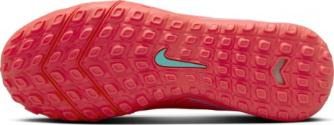 Сороконіжки (шиповки) дитячі Nike JR MERCURIAL ZOOM VAPOR 16 ACADEMY TF червоно-рожево-бірюзові FQ8284-800