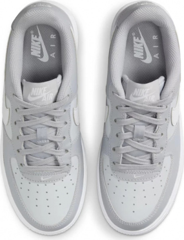 Кроссовки подростковые Nike AIR FORCE 1 (GS) серые FV5948-005