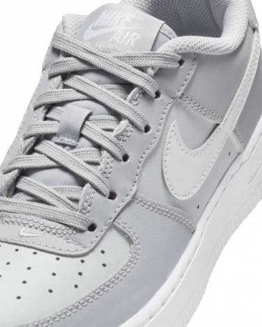 Кроссовки подростковые Nike AIR FORCE 1 (GS) серые FV5948-005