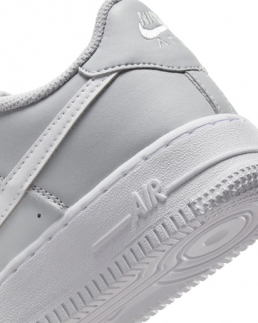 Кроссовки подростковые Nike AIR FORCE 1 (GS) серые FV5948-005
