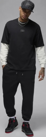 Футболка Nike JORDAN FLIGHT ESSENTIALS 85 чорна FZ1912-010