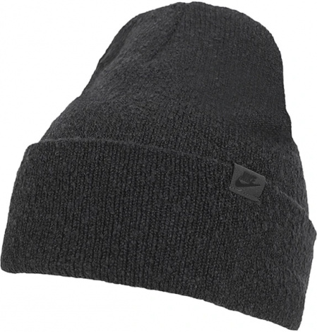 Шапка Nike PEAK BEANIE COZY темно-серая FZ2125-060
