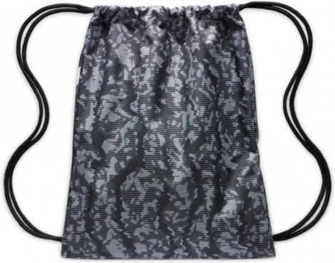 Сумка-мішок підліткова Nike DRAWSTRING - CAT AOP FA24 сіро-чорна FZ2544-060