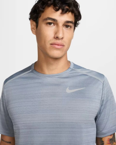 Футболка для бега Nike MILER серая FZ4782-065