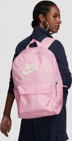 Рюкзак Nike HERITAGE BACKPACK SWOOSH DROP 25L рожевий HF6995-663