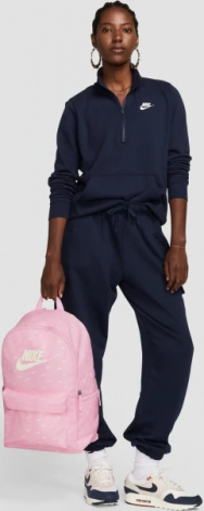 Рюкзак Nike HERITAGE BACKPACK SWOOSH DROP 25L рожевий HF6995-663
