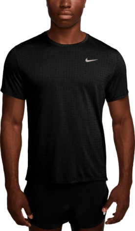 Футболка для бігу Nike MILER BREATHE DRI-FIT RUNNING чорна HJ4181-010