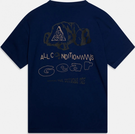 Футболка подростковая Nike ACG DRI-FIT темно-синяя HM5840-492