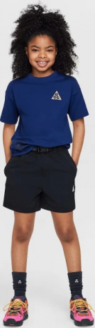 Футболка подростковая Nike ACG DRI-FIT темно-синяя HM5840-492