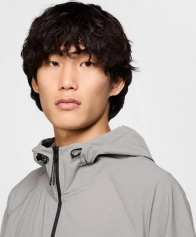 Вітровка Nike TECH WOVEN JACKET біло-сіра HM7151-014