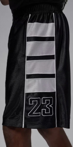 Шорти Nike JORDAN BROOKLYN CAT SCRATCH чорно-білі HV0560-011