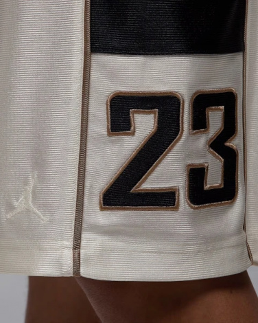 Шорти Nike JORDAN BROOKLYN CAT SCRATCH молочно-чорні HV0560-133