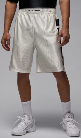 Шорти Nike JORDAN BROOKLYN CAT SCRATCH молочно-чорні HV0560-133