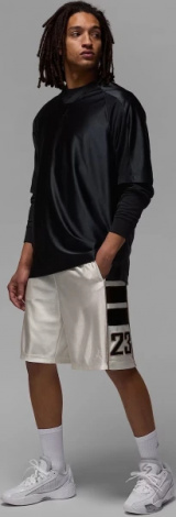 Шорти Nike JORDAN BROOKLYN CAT SCRATCH молочно-чорні HV0560-133