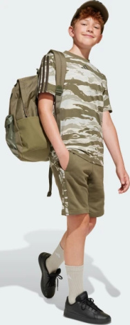 Рюкзак Adidas CLASSIC BACK-TO-SCHOOL 3-STRIPES 27,5L коричнево-оливковий IS7042